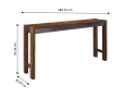 Counter Height Wooden Dining Table - Talwood